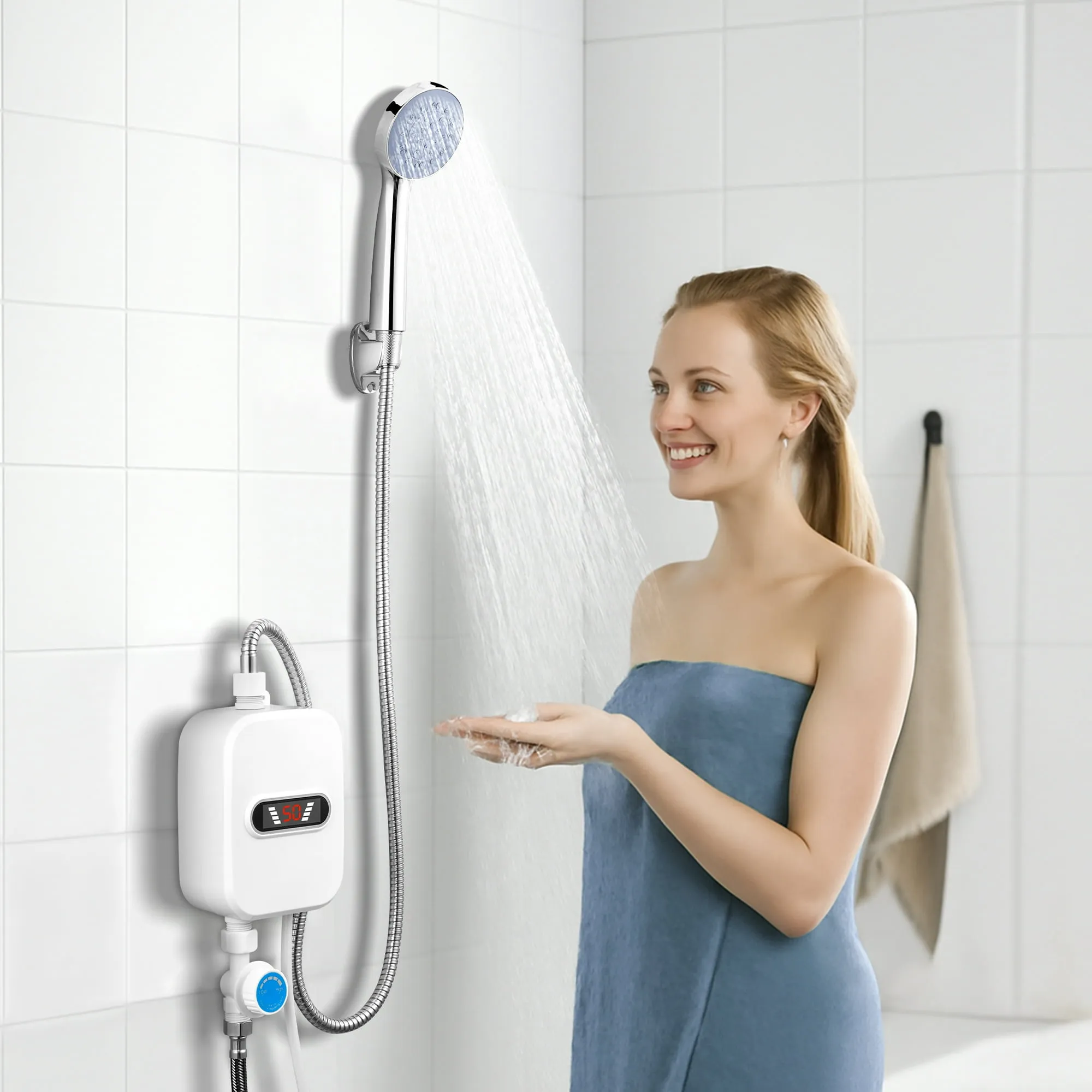 Portable Electric Flow Water Heater - Image 1